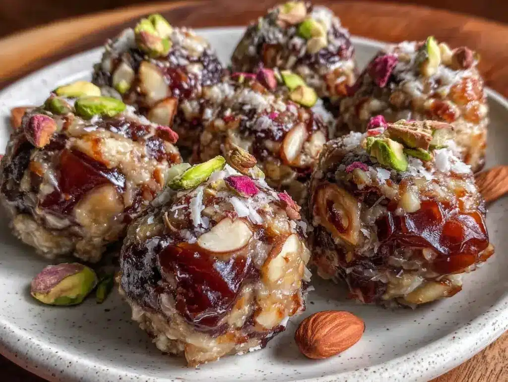 wholesome dates and nuts energy balls - featured image