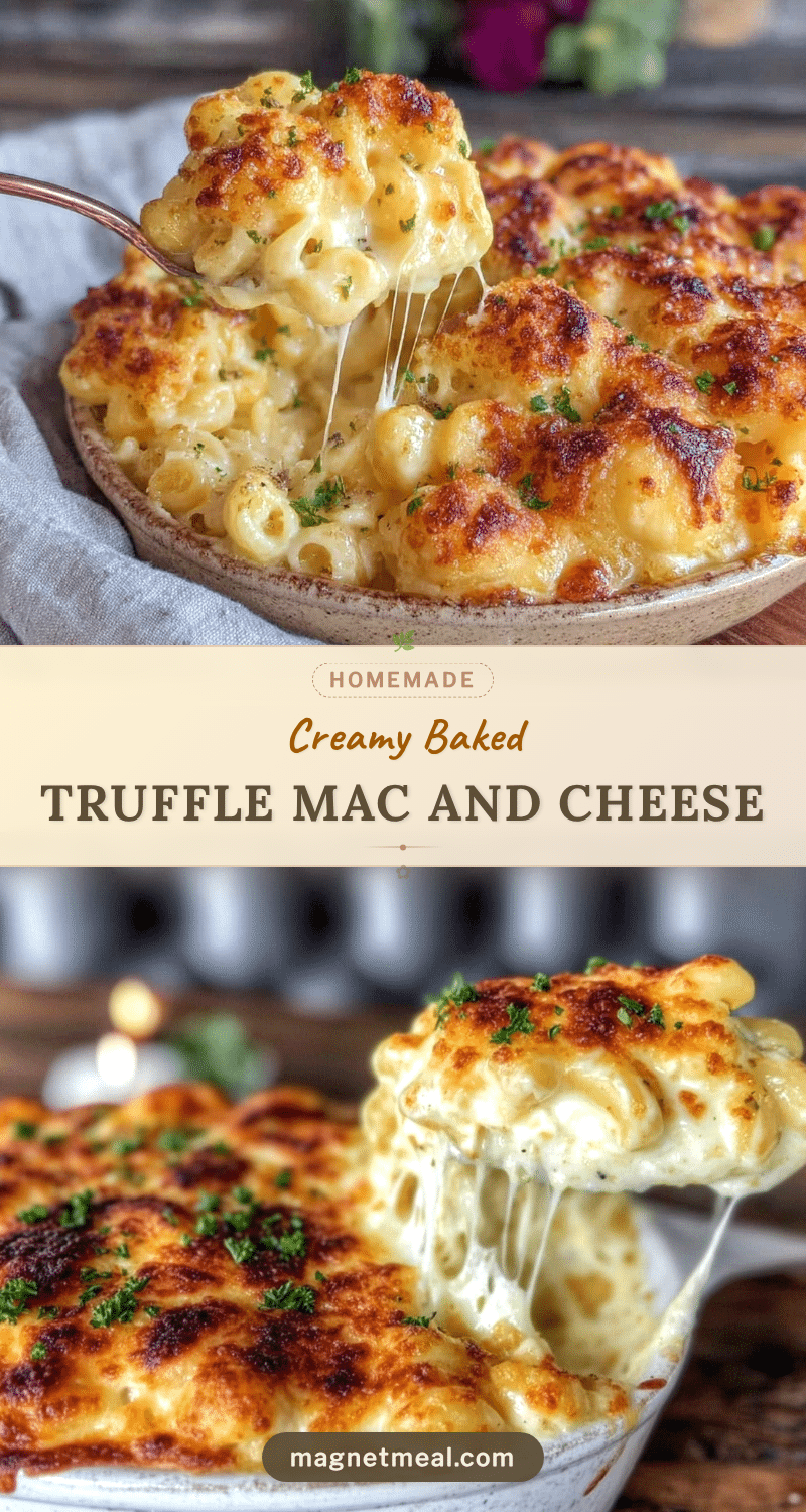 baked truffle mac and cheese recipe