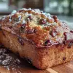 banana bread with chocolate chips - featured image