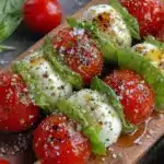 caprese skewer cups - featured image