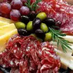 charcuterie wreath board - featured image