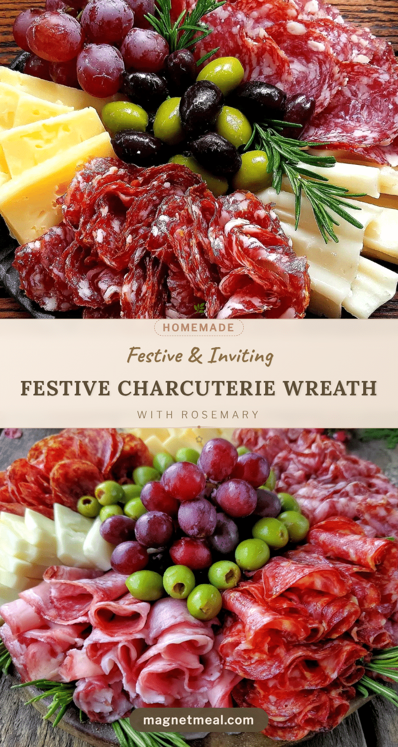 charcuterie wreath board recipe