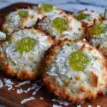 chewy coconut lime thumbprint cookies - featured image