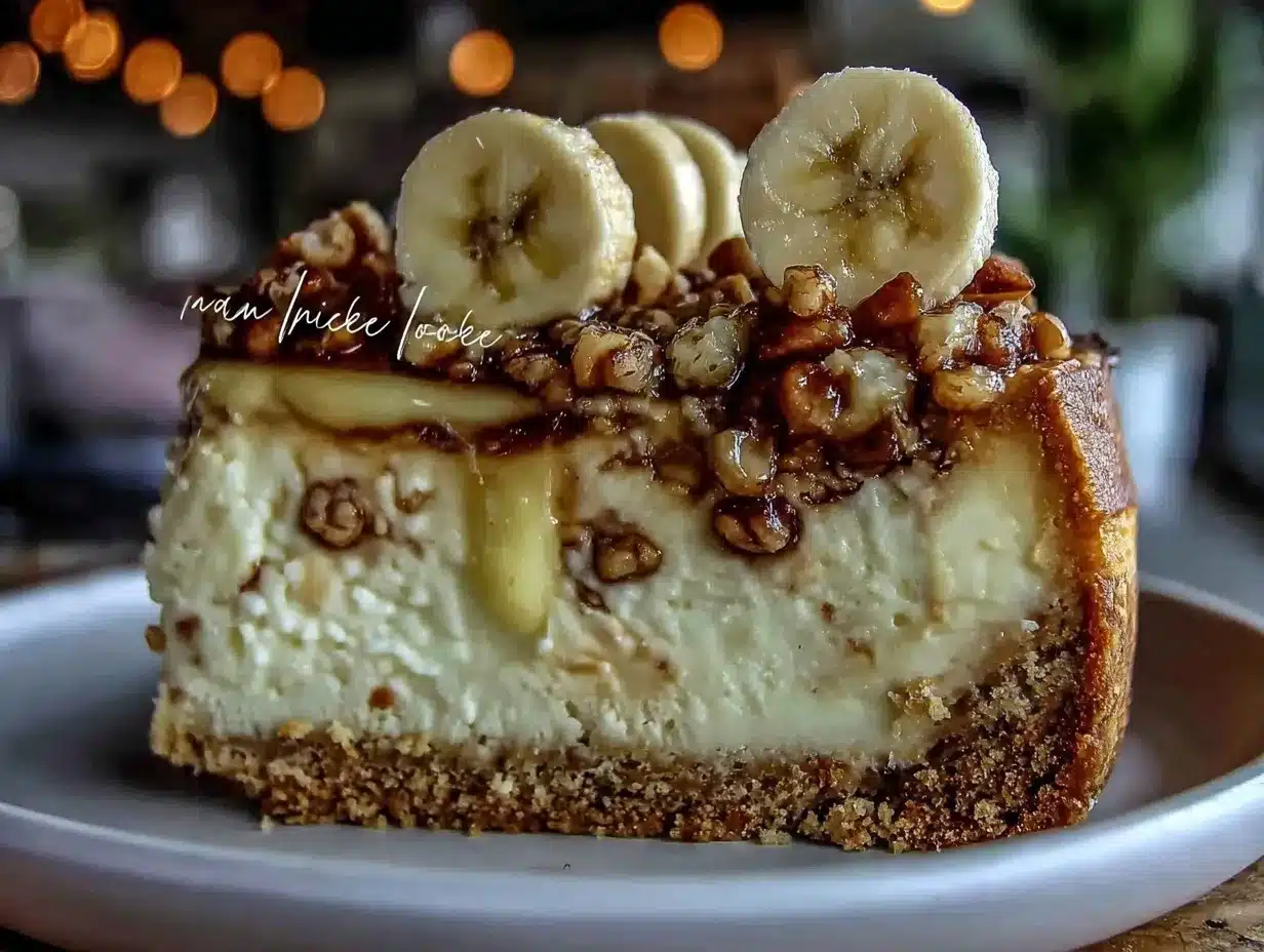 creamy banana pudding cheesecake preparation steps