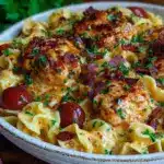 creamy one-pot cajun chicken pasta - featured image