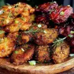 crispy air fryer chicken wings - featured image