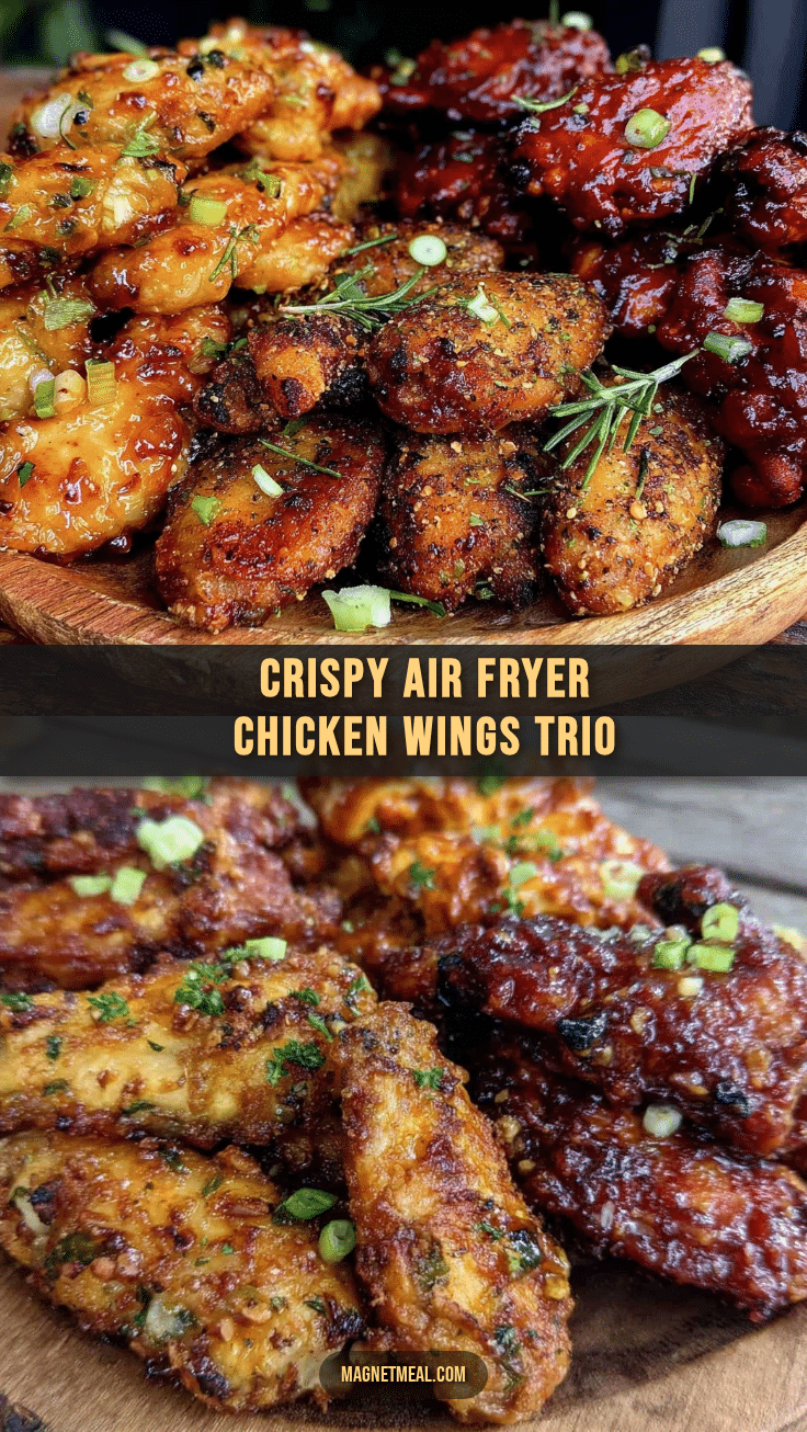 crispy air fryer chicken wings recipe