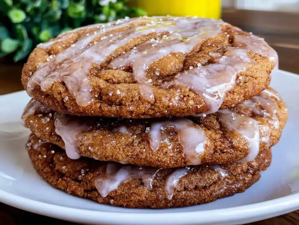 crispy apple-shaped sugar cookies - featured image