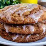 crispy apple-shaped sugar cookies - featured image