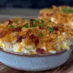 crispy cheesy funeral potatoes - featured image