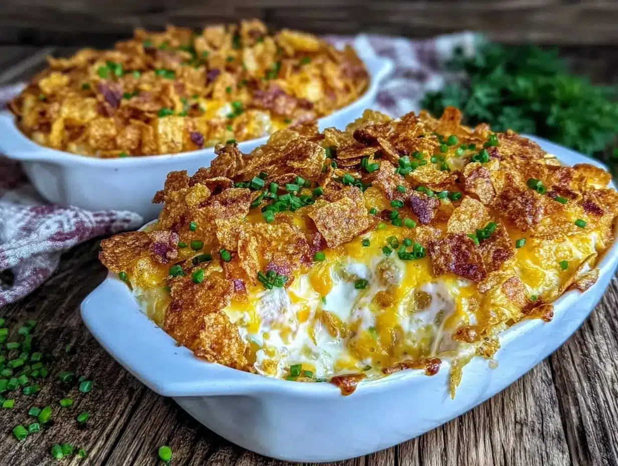 crispy cheesy funeral potatoes preparation steps