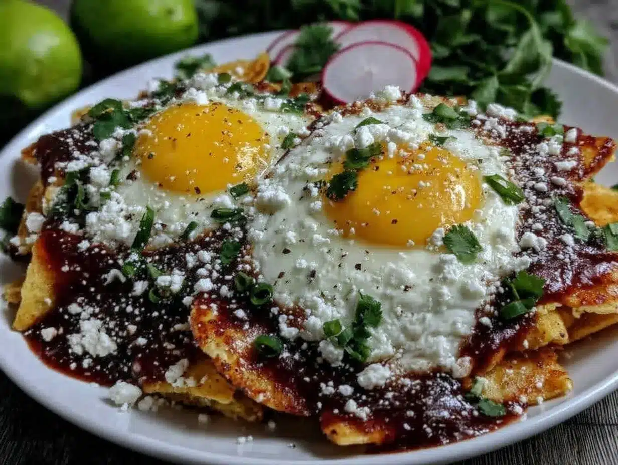crispy chilaquiles preparation steps