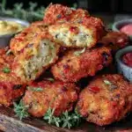 crispy hidden veggie chicken nugget dippers - featured image