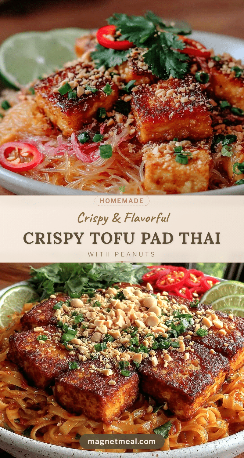 crispy pad thai with tofu recipe