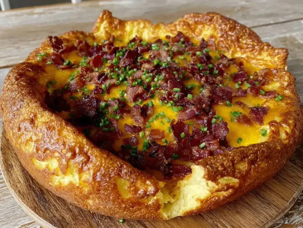 crispy savory dutch baby pancake - featured image