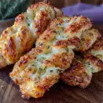 crispy star-shaped puff pastry cheese twists - featured image