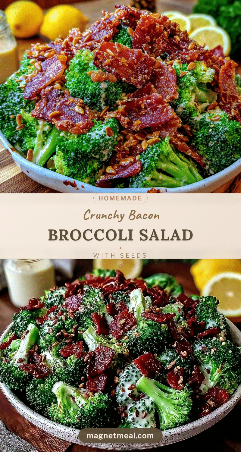 Crunchy Broccoli Salad recipe