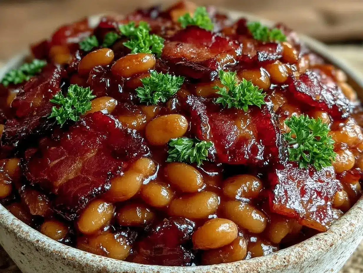 Dr Pepper Baked Beans preparation steps