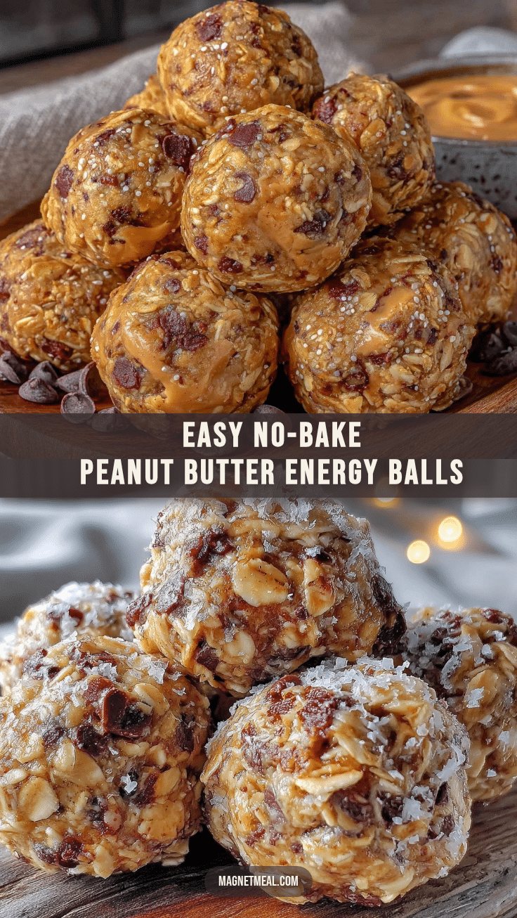 easy 3-ingredient peanut butter energy balls recipe