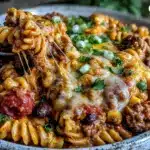easy cheesy one-pot taco pasta - featured image