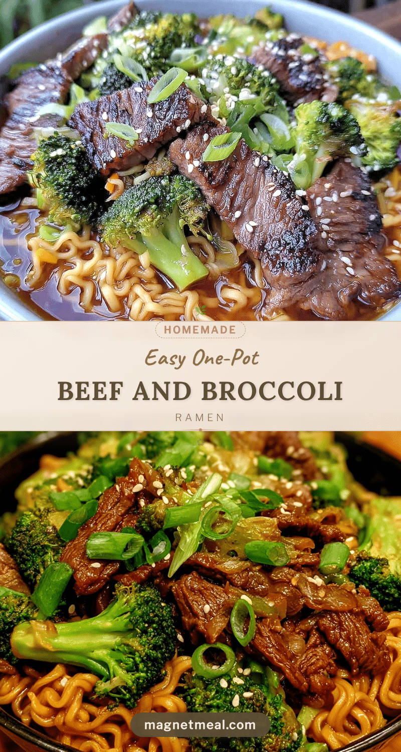 easy one-pot beef and broccoli ramen recipe