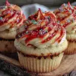 firecracker cupcakes - featured image