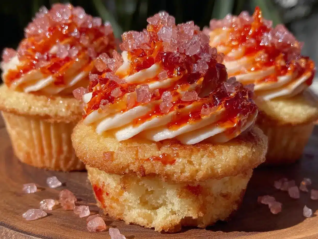 firecracker cupcakes preparation steps