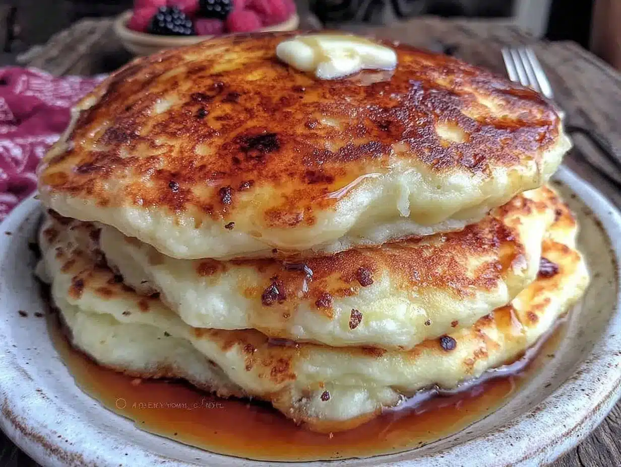 fluffy buttermilk pancakes preparation steps