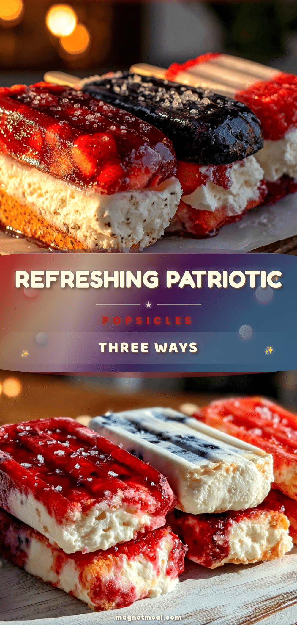 fresh patriotic popsicles recipe