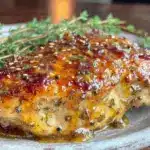 honey mustard baked chicken breast - featured image