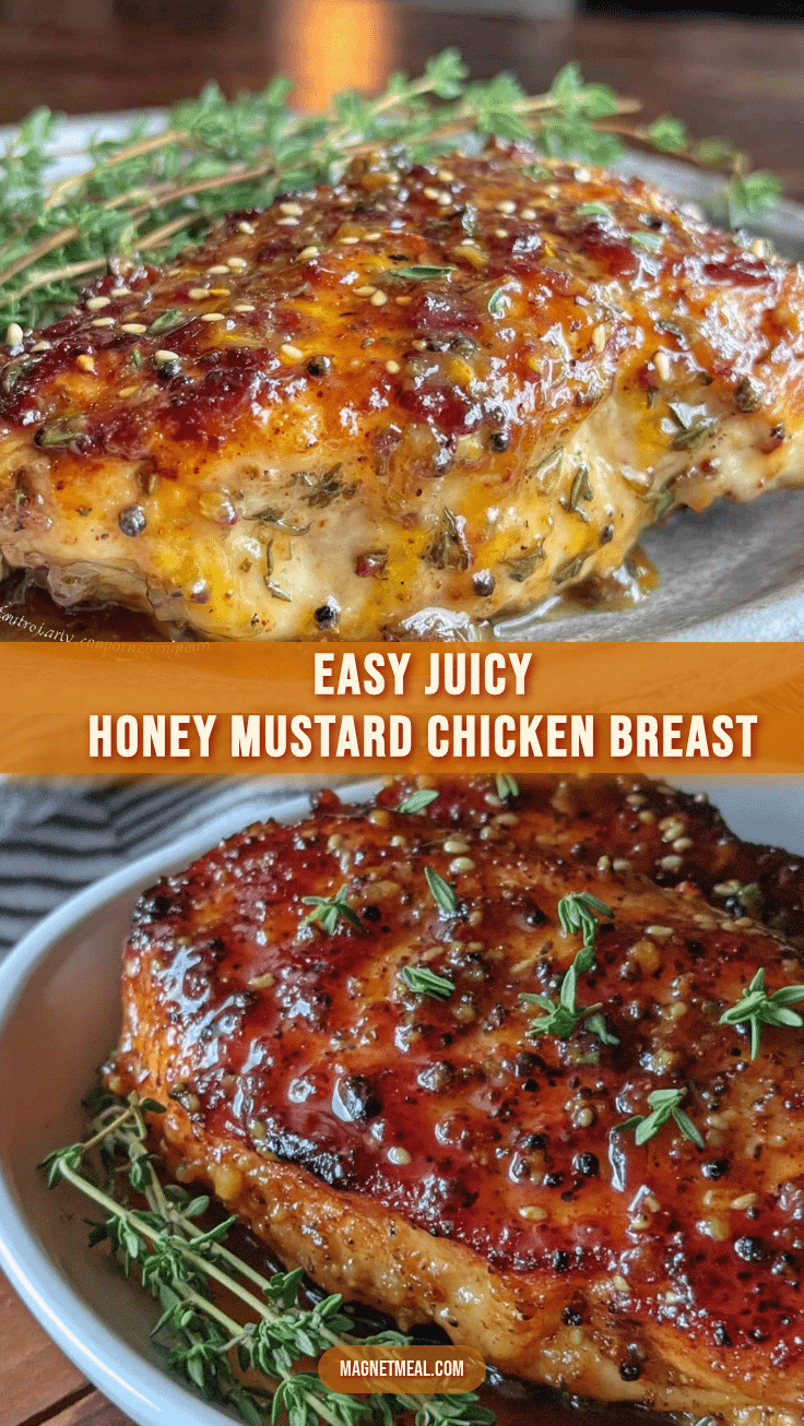 honey mustard baked chicken breast recipe