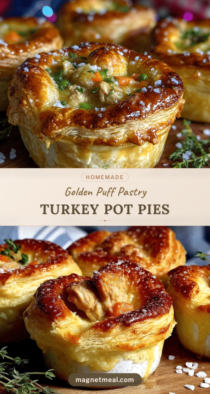 individual turkey pot pies recipe