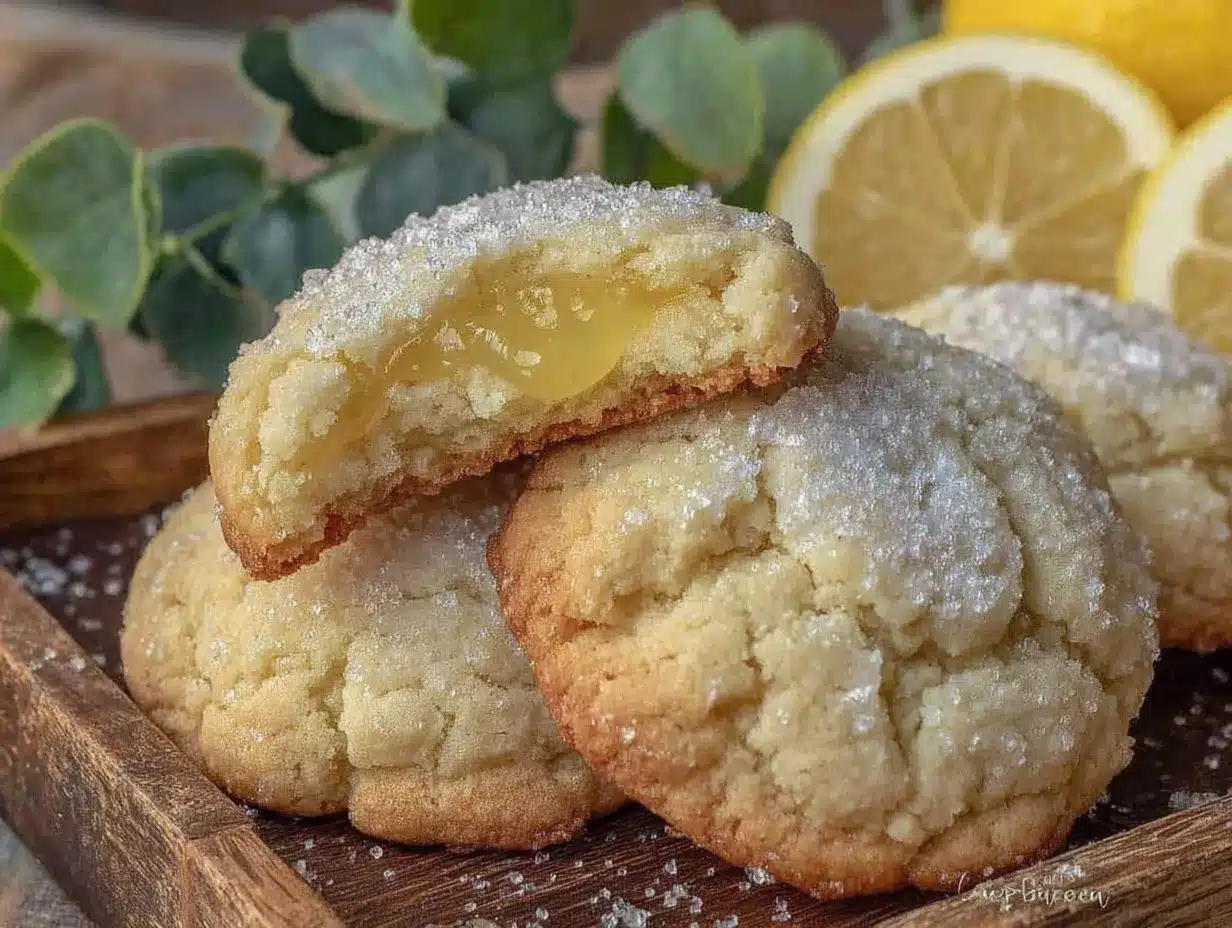 lemon sugar cookies recipe preparation steps