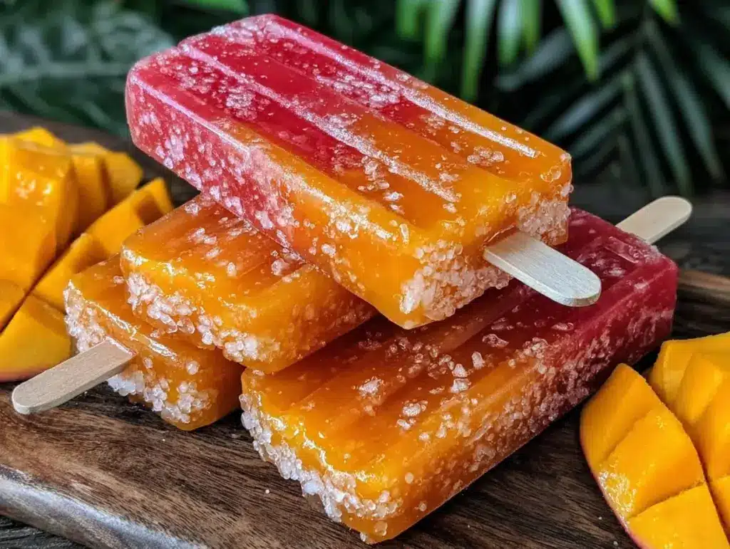 mango sticky rice popsicles - featured image