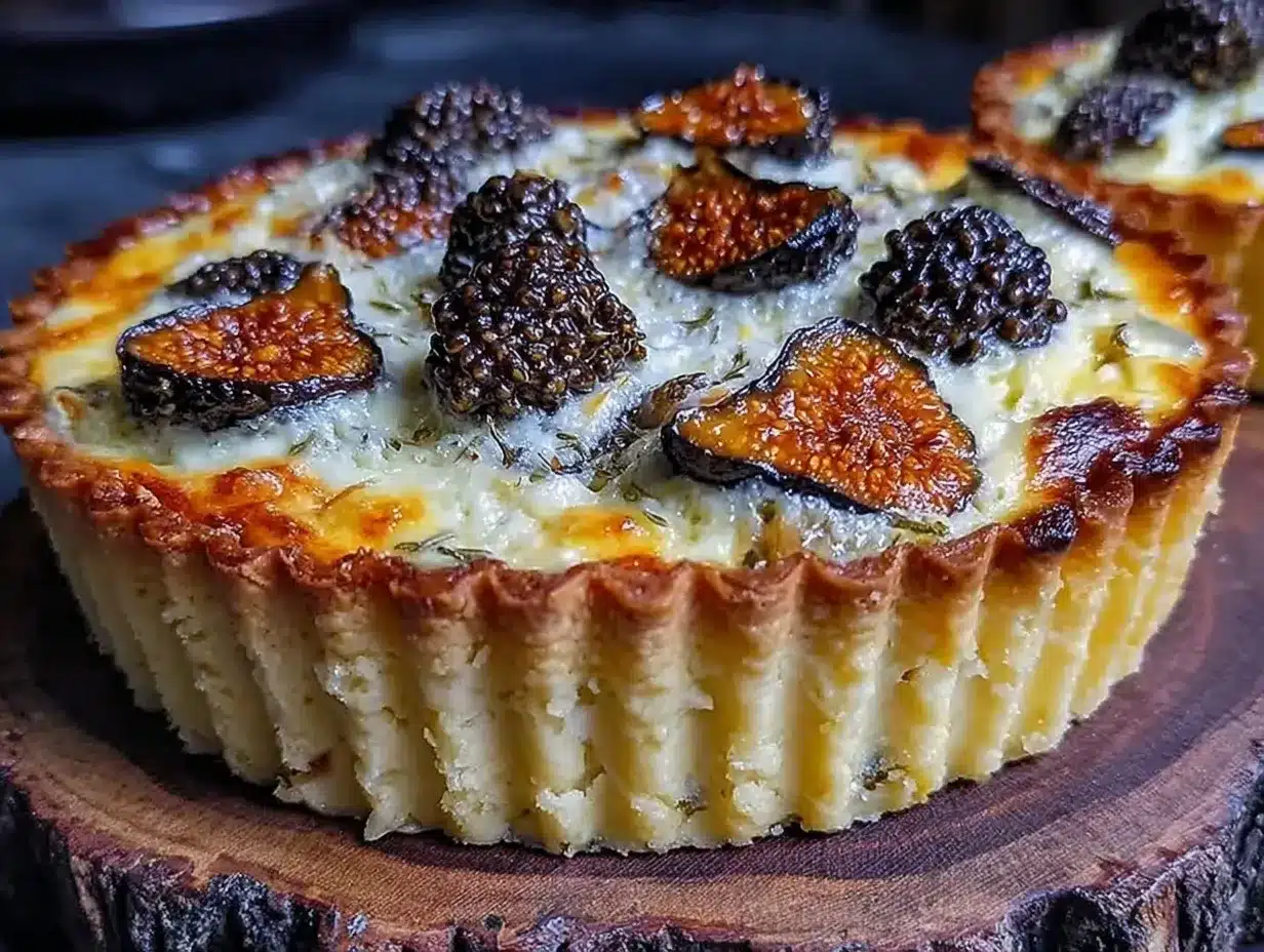 morel mushroom and gruyere quiche preparation steps