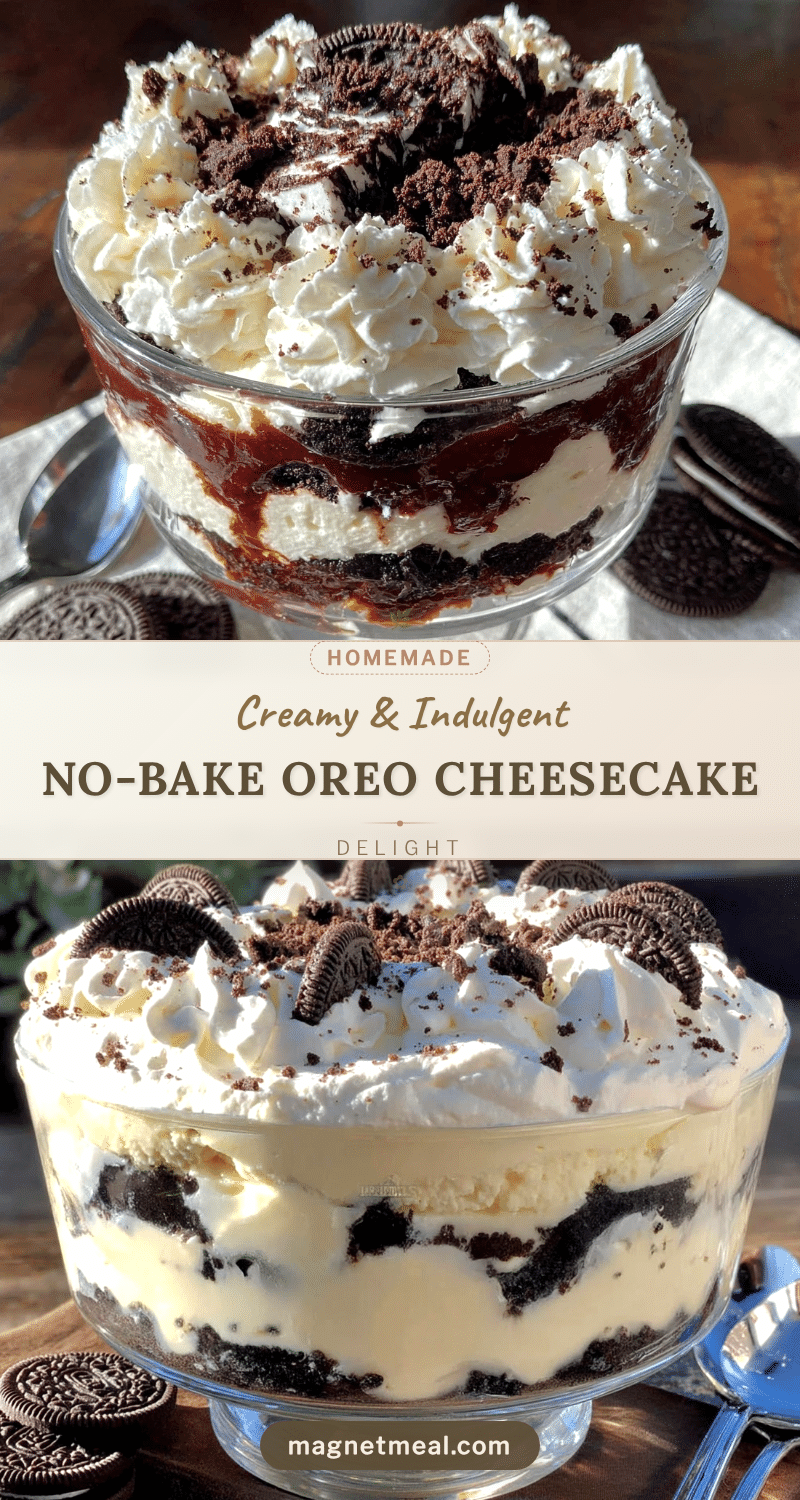 no-bake Oreo cheesecake recipe