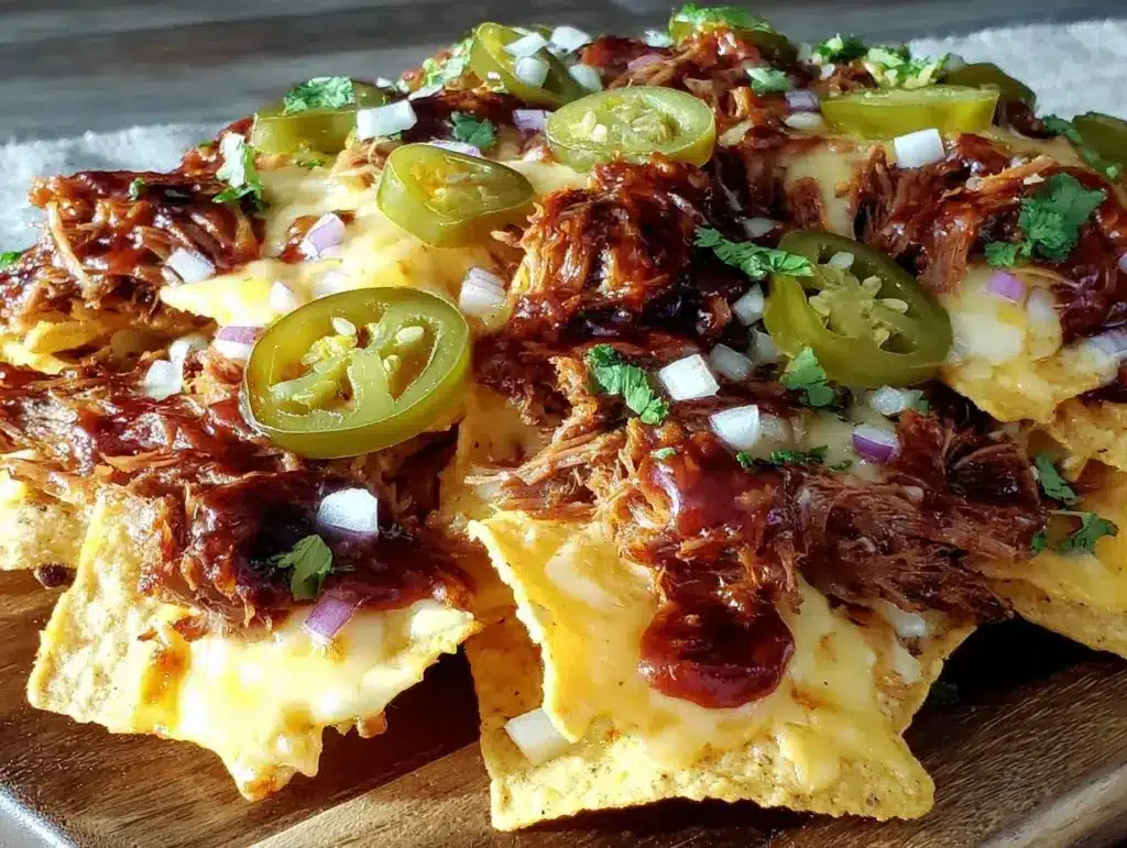 pulled pork nachos - featured image