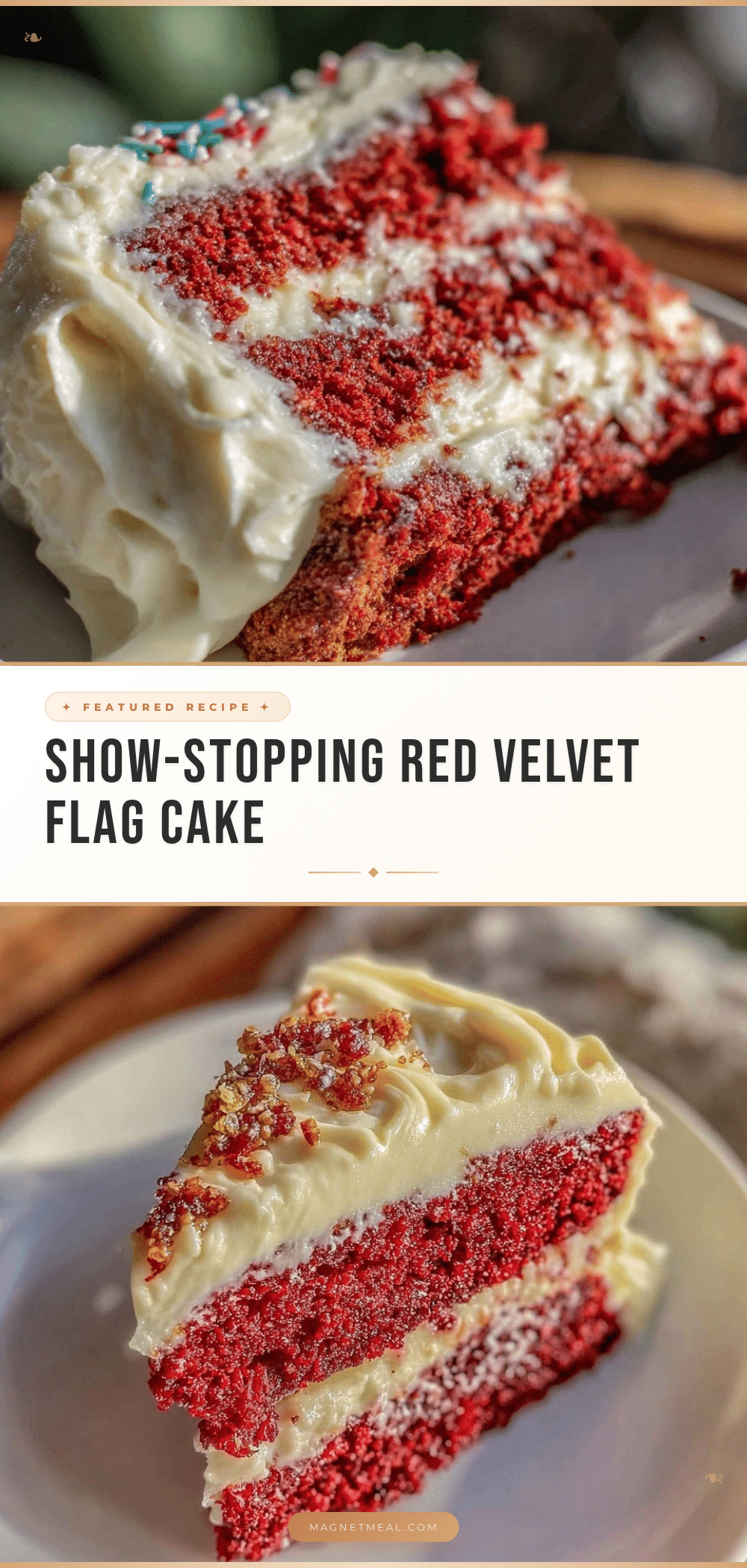 red velvet flag cake recipe