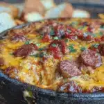 slow cooker chili cheese dog dip - featured image