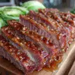 slow cooker corned beef and cabbage - featured image