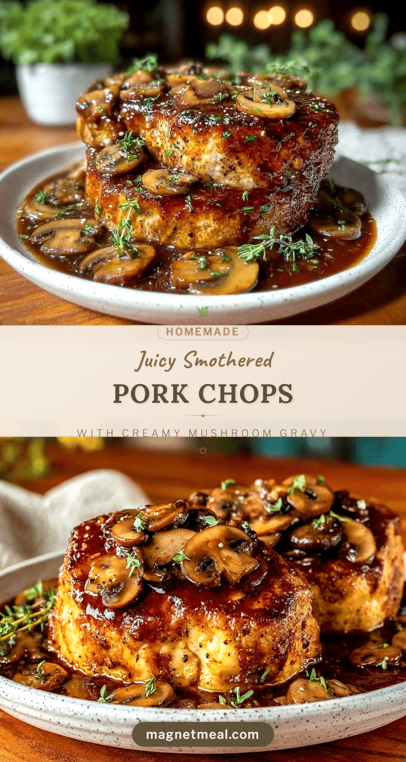 smothered pork chops recipe