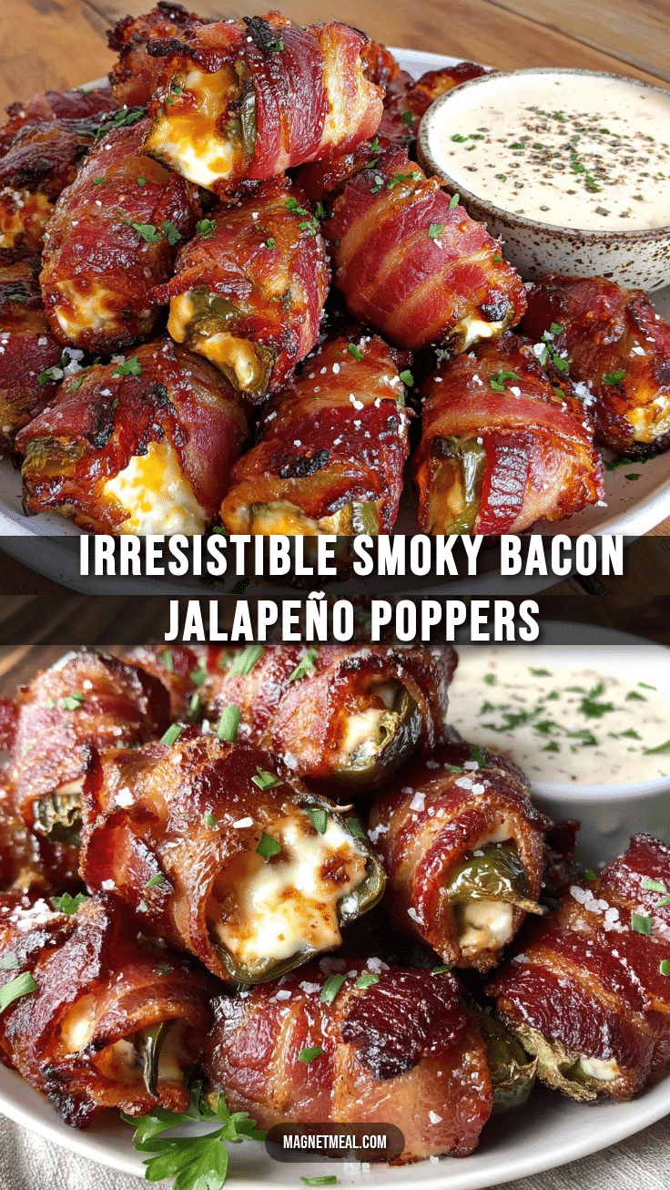 bacon-wrapped jalapeño poppers recipe
