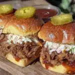 BBQ pulled pork sliders - featured image
