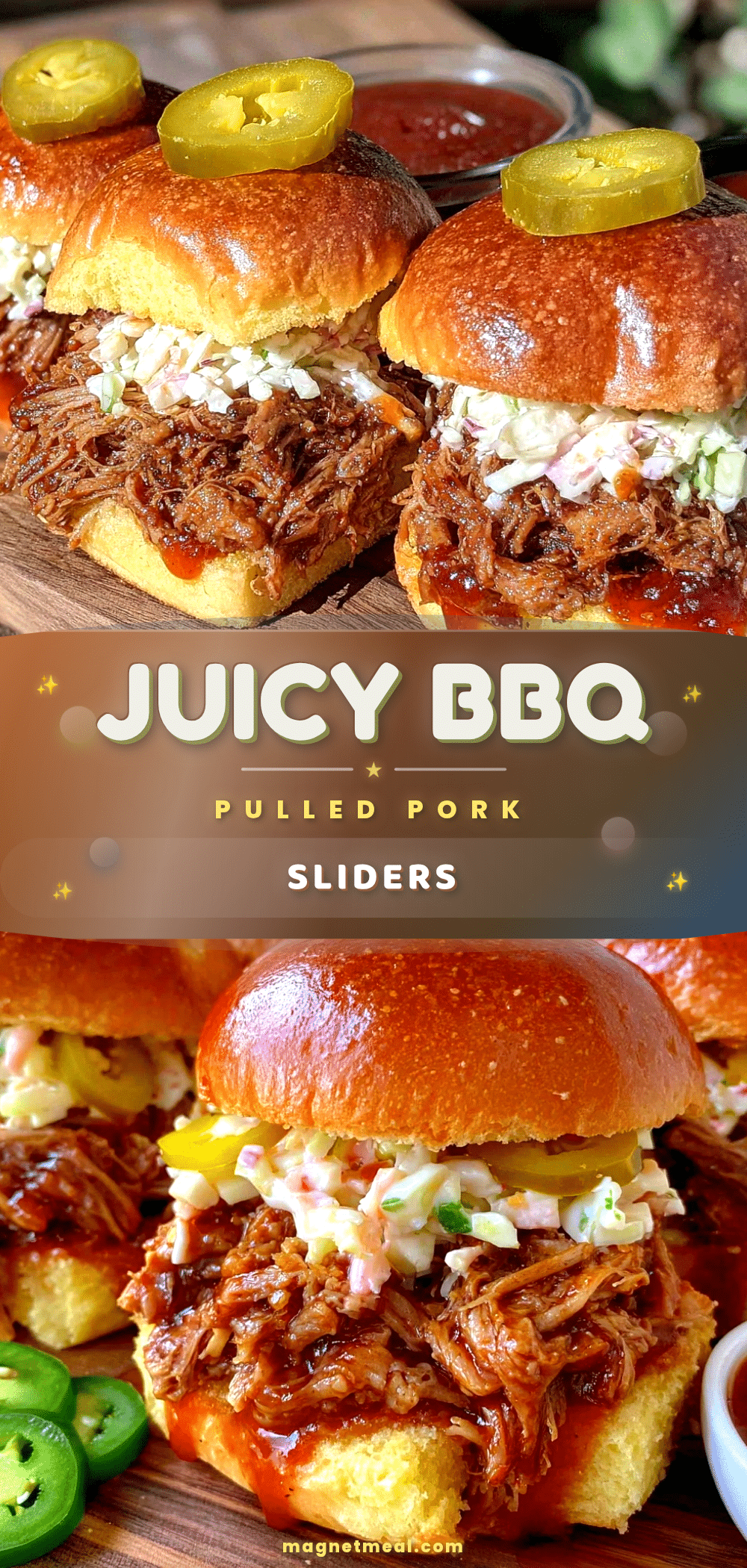 BBQ pulled pork sliders recipe