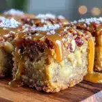 brown butter apple walnut blondies - featured image