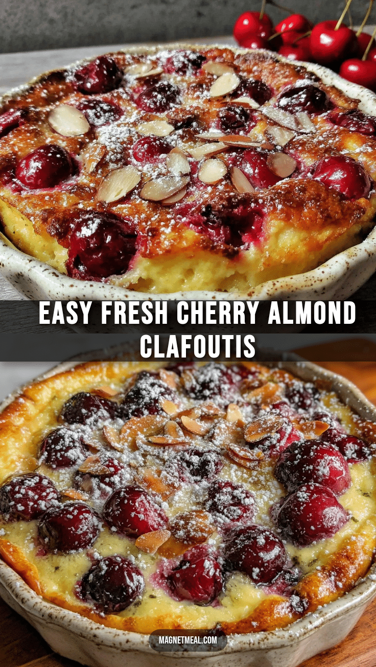 cherry almond clafoutis recipe