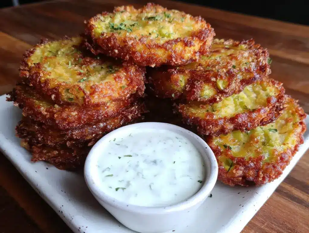 crispy fried green tomatoes - featured image