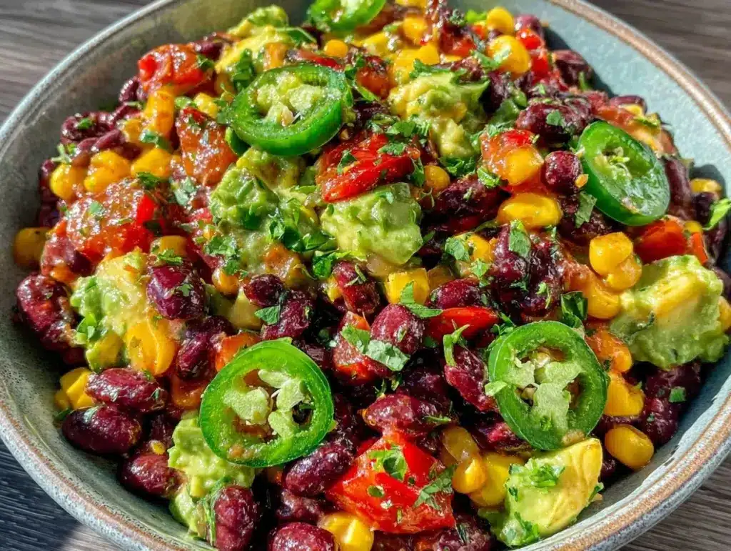 fresh cowboy caviar dip - featured image