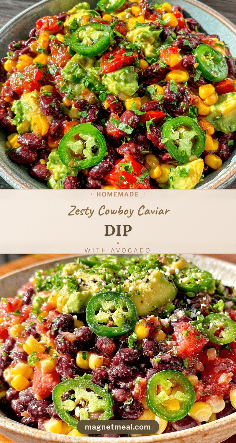 fresh cowboy caviar dip recipe