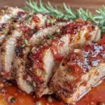 garlic herb pork tenderloin - featured image